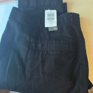 Torrid Size 10R Black Twill Taper Twill pants